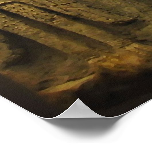 Statue Relief of the Goddess Ishtar Poster (Ecke)