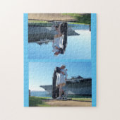 Statue Sailor küsselt Krankenschwester in San Dieg Puzzle (Vertikal)