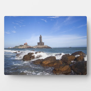 Statue Saint Thiruvalluvar   Tamil Nadu, Indien Fotoplatte