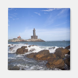 Statue Saint Thiruvalluvar Tamil Nadu, Indien Magnet