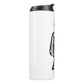 Statue Santa Muerte Thermosbecher (Nach links gedreht)