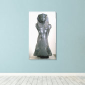 Statue Sesostris III im mittleren Alter Leinwanddruck (Insitu (Holzboden))