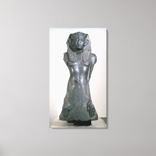 Statue Sesostris III im mittleren Alter Leinwanddruck (Vorderseite)