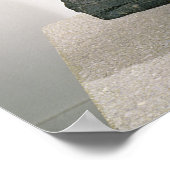 Statue Sesostris III im mittleren Alter Poster (Ecke)