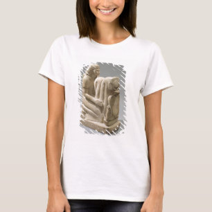 Statue Setau, die die Cobra-Göttin Nekhb präsentie T-Shirt