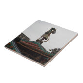 Statue Small (4,25" x 4,25") Keramik Foto Tile Fliese (Seite)