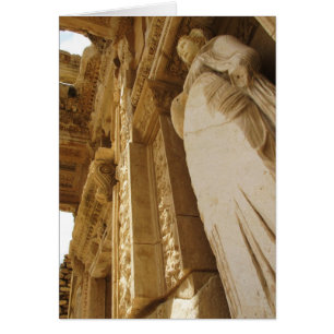 Statue Sophia, Bibliothek von Celsus, Ephesus