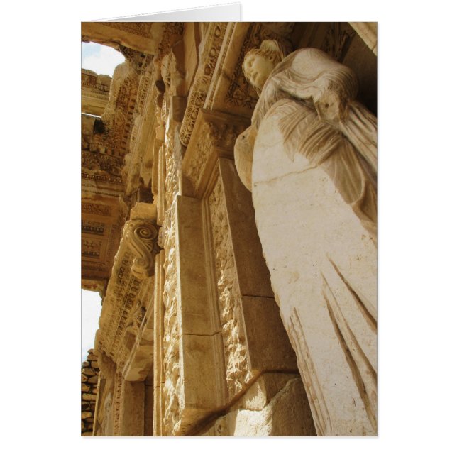 Statue Sophia, Bibliothek von Celsus, Ephesus (Vorne)