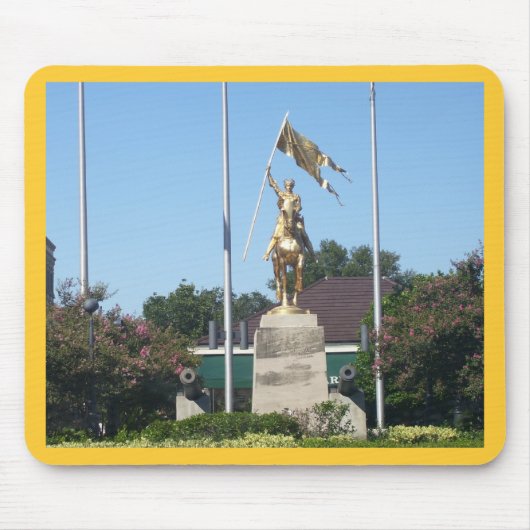 Statue St. Jeanne d'Arc Mousepad (Vorne)