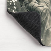 Statue St. Michael, Pere Lachaise Friedhof, Mousepad (Ecke)