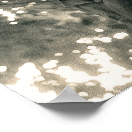 Statue St. Michael, Pere Lachaise Friedhof, Poster (Ecke)