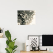 Statue St. Michael, Pere Lachaise Friedhof, Poster (Heimbüro)