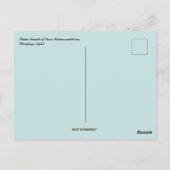 Statue Temple Guru Padmasambhava Nepal Postkarte (Rückseite)