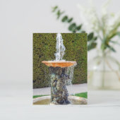 Statue The Marmousets Alley in Versailles Postkarte (Stehend Vorderseite)