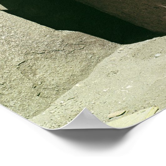 Statue Tuthmosis III Neues Königreich Poster (Ecke)