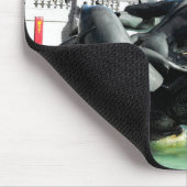 Statue und Brunnen am Trafalgar Square Mousepad (Ecke)