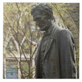 Statue von Abraham Lincoln, Portland, Oregon Fliese (Vorderseite)