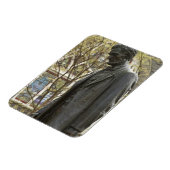 Statue von Abraham Lincoln, Portland, Oregon Magnet (Linke Seite)