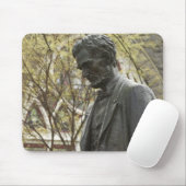 Statue von Abraham Lincoln, Portland, Oregon Mousepad (Mit Mouse)