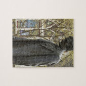 Statue von Abraham Lincoln, Portland, Oregon Puzzle (Horizontal)