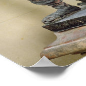 Statue von Aesop Poster (Ecke)