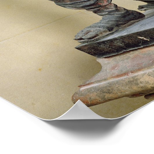 Statue von Aesop Poster (Ecke)