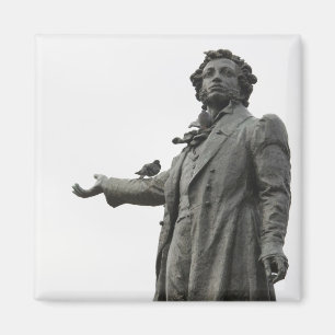 Statue von Alexander Puschkin, Sankt Petersburg Magnet