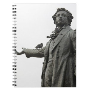 Statue von Alexander Puschkin, Sankt Petersburg Notizblock
