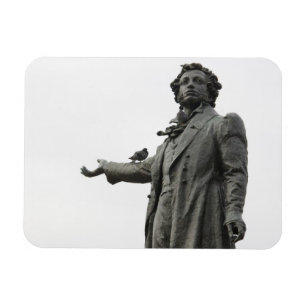 Statue von Alexander Pushkin, Sankt Petersburg Magnet