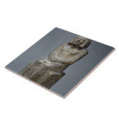 Statue von Ankh, Priester von Horus, frühes Fliese (Seite)