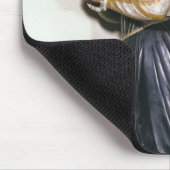 Statue von Antoinette de Fontette Mousepad (Ecke)