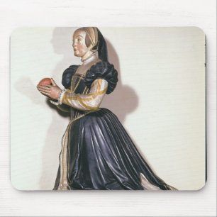 Statue von Antoinette de Fontette Mousepad