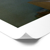 Statue von Apollo, griechisch, c.480-400 v. Chr. ( Poster (Ecke)