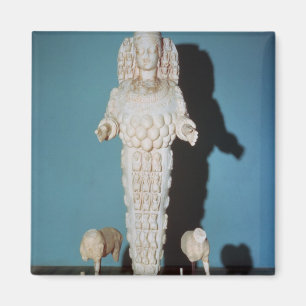 Statue von Artemis mit Jagd-Hunden, c.AD 135-75 Magnet