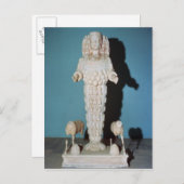 Statue von Artemis mit Jagdhunden, c.AD 135-75 Postkarte (Vorne/Hinten)
