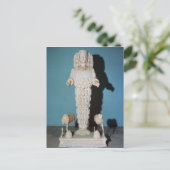 Statue von Artemis mit Jagdhunden, c.AD 135-75 Postkarte (Stehend Vorderseite)