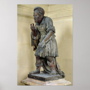 Statue von Äsop Poster