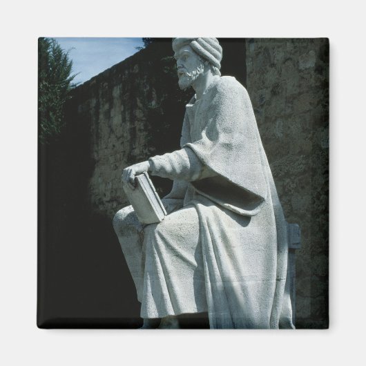 Statue von Averroes Magnet (Vorne)