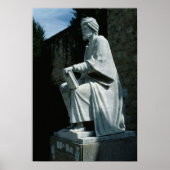 Statue von Averroes Poster (Vorne)