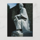 Statue von Averroes Postkarte (Vorderseite)