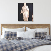 Statue von Caesar Augustus Leinwanddruck (Insitu (Schlafzimmer))