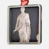 Statue von Caesar Augustus Ornament Aus Metall (Links)