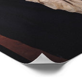 Statue von Caesar Augustus Poster (Ecke)