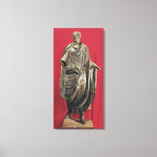Statue von Caesar Julianus Pacatianus Leinwanddruck (Vorderseite)