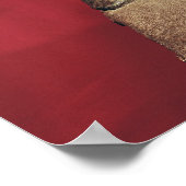 Statue von Caesar Julianus Pacatianus Poster (Ecke)