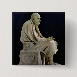 Statue von Chrysippus der griechische Philosoph Button