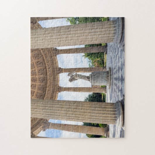 Statue von Cupidon, Tempel der Liebe in Versailles Puzzle (Vertikal)
