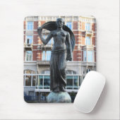 Statue von Dame Fortuna, Amsterdam Mousepad (Mit Mouse)