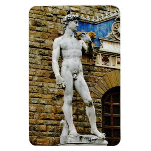 Statue von David Florenz Italien Magnet