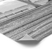 Statue von Gov. William Bradford - Druck Poster (Ecke)